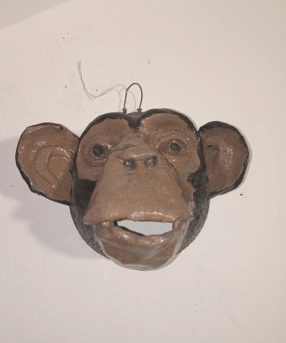 Monkey wall mask - monkey,